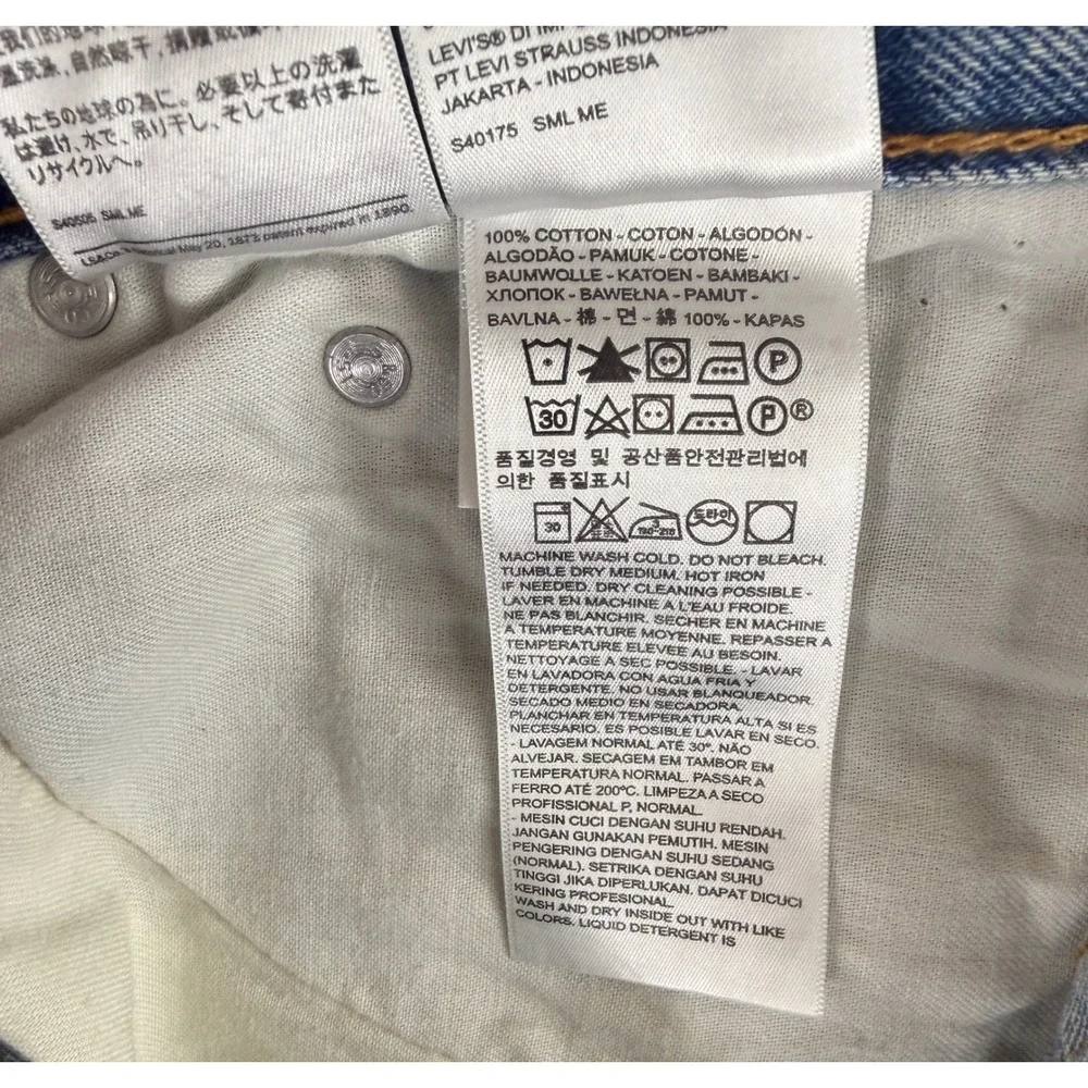 Levis levi denim
